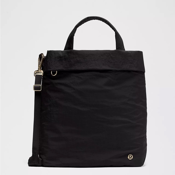 lululemon Black Messenger Bag - Picture 1 of 12